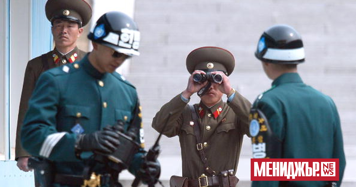  Северна Корея изпрати войници и оборудване в демилитаризираната зона, за