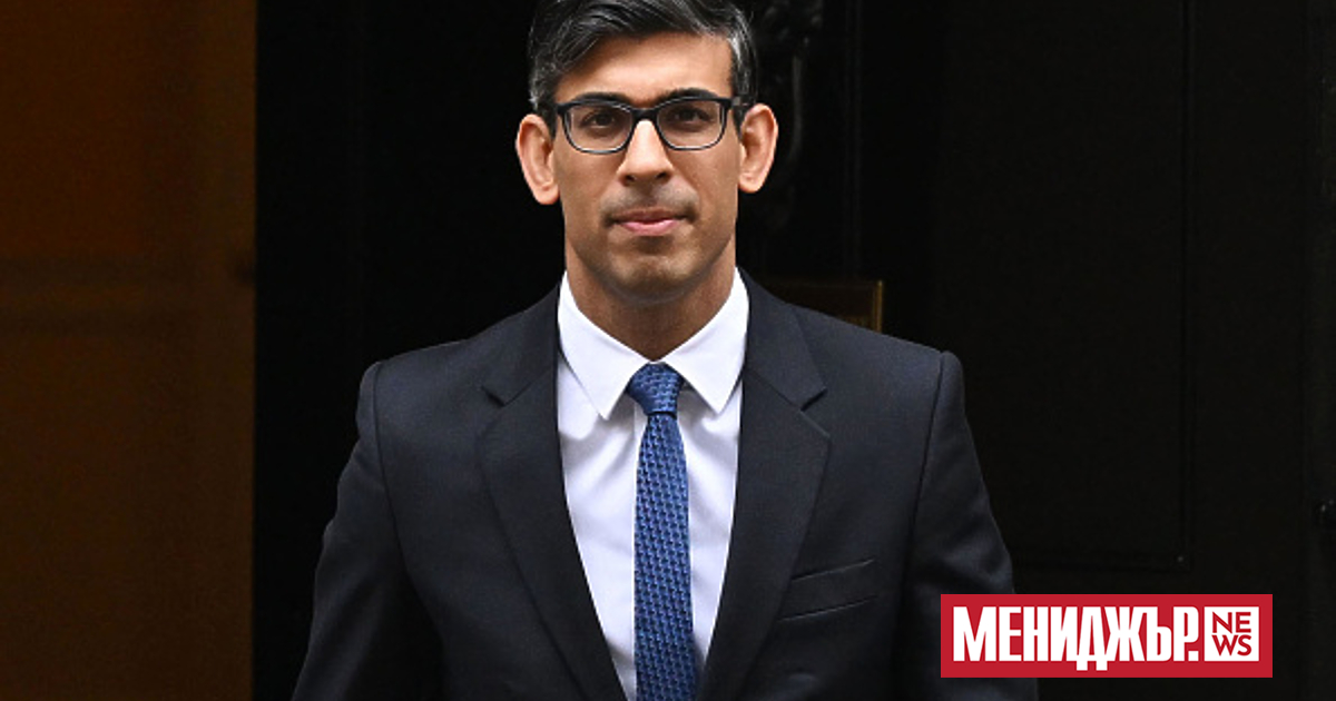 Нивото на подкрепа за британския премиер Риши Сунак е спаднало