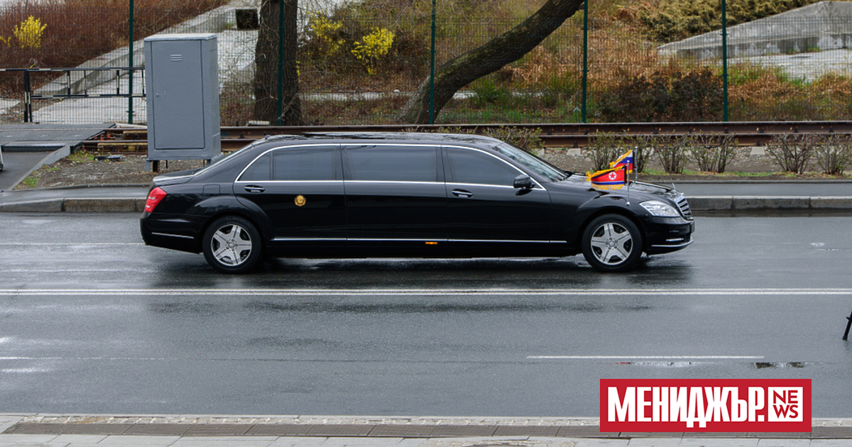 Севернокорейският лидер Ким Чен-ун е получил автомобил Maybach, въпреки че