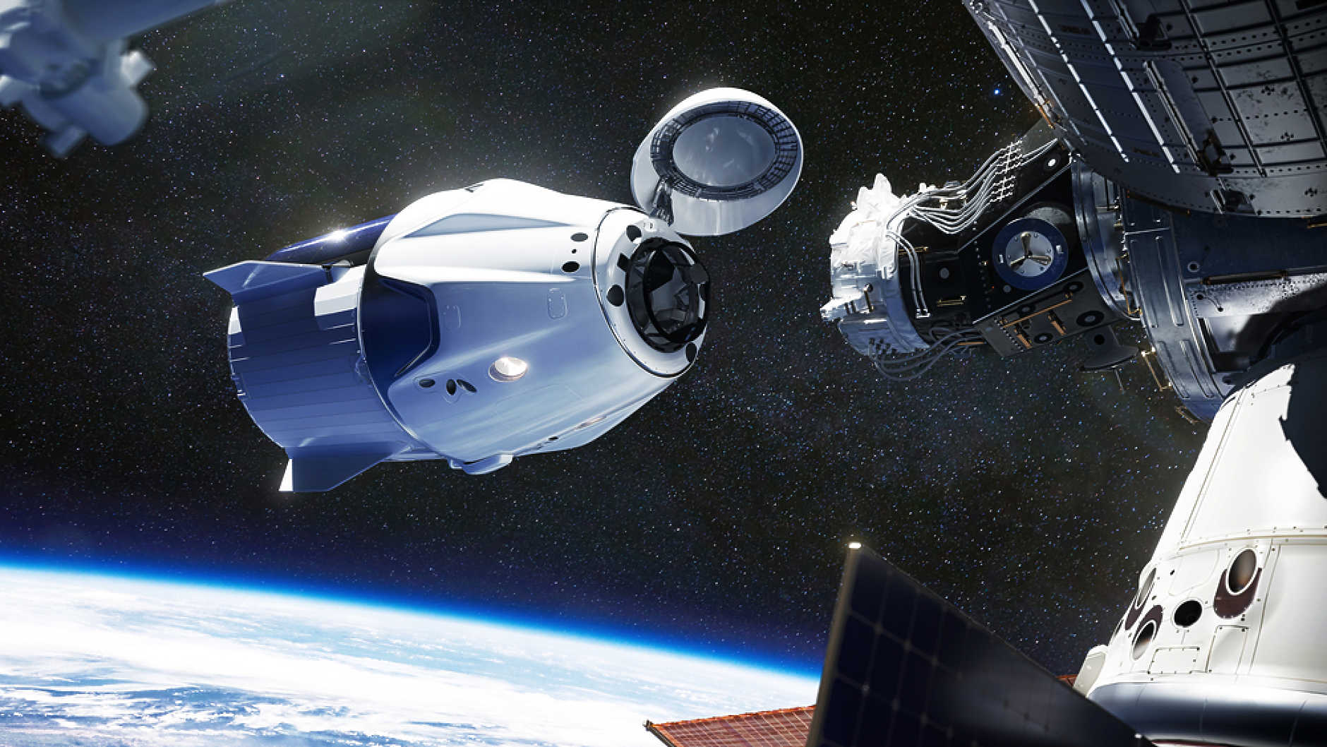 Отложиха с 24 часа разкачването на товарния кораб  Cargo Dragon от МКС  
