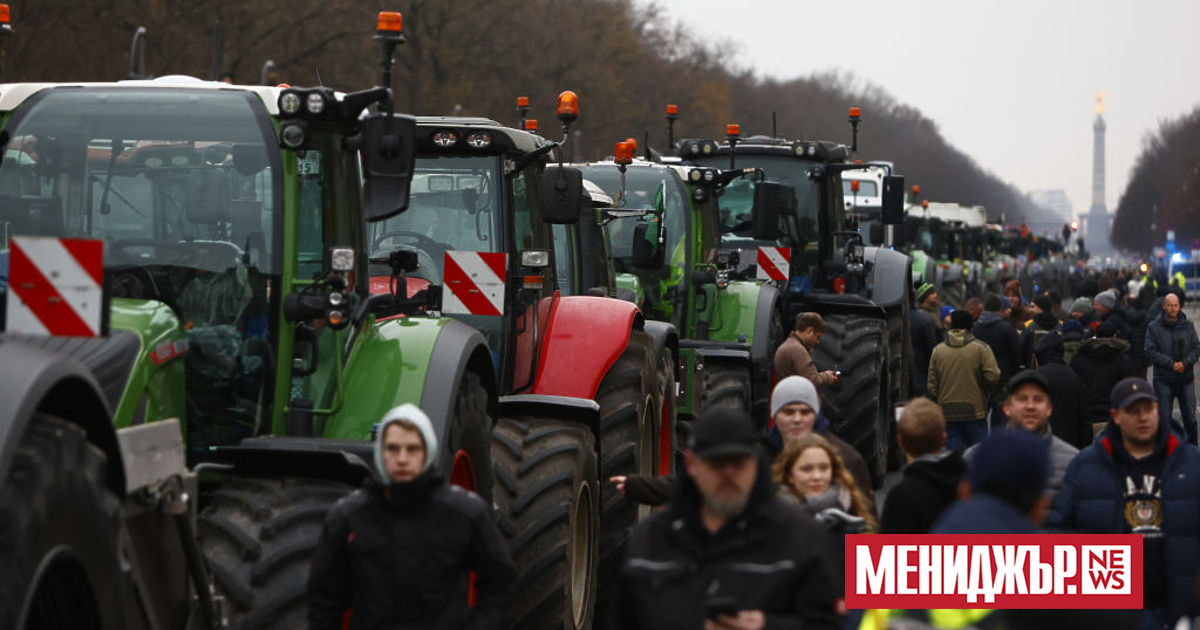 Масови протести на фермери нарушиха трафика на множество места в