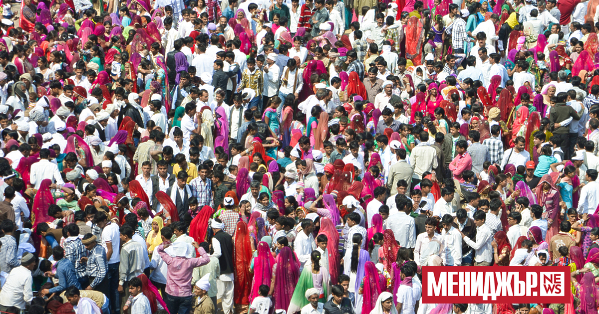 Населението на света се  е увеличило със 75 милиона души през