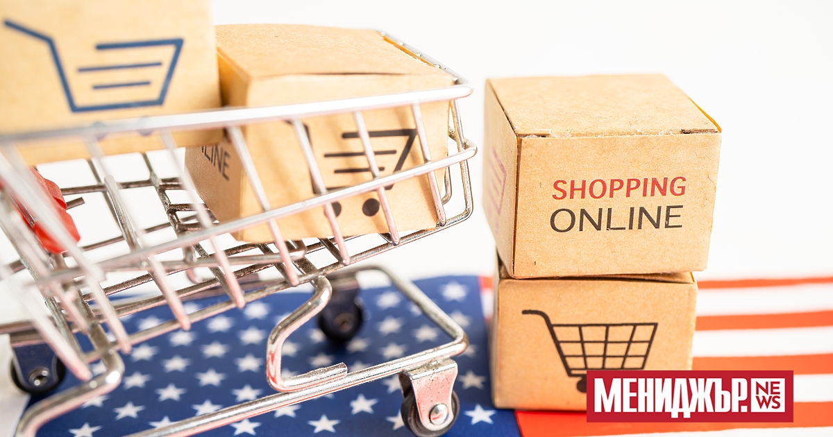 Онлайн разходите в САЩ са нараснали с 4,9% на годишна