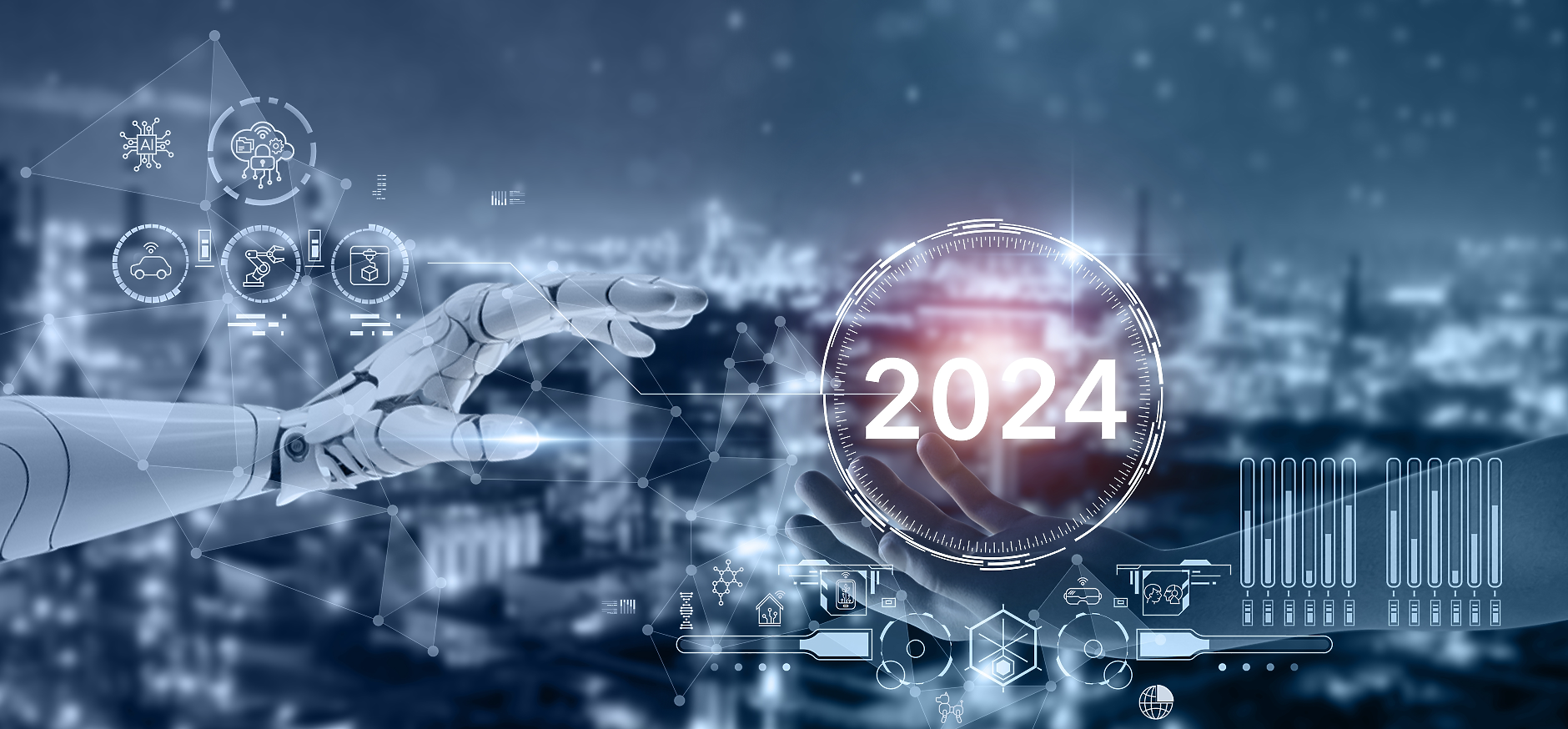 Най-важните тенденции в света на технологиите за 2024 г.