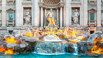  Извадиха рекордните 1,6 милиона евро от фонтана „Ди Треви в Рим