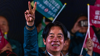Кандидатът за президент на Тайванската управляваща партия Уилям Лай известен
