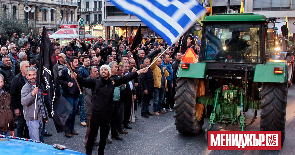 След обявената протестна готовност гръцките фермери заявиха, че вероятно ще