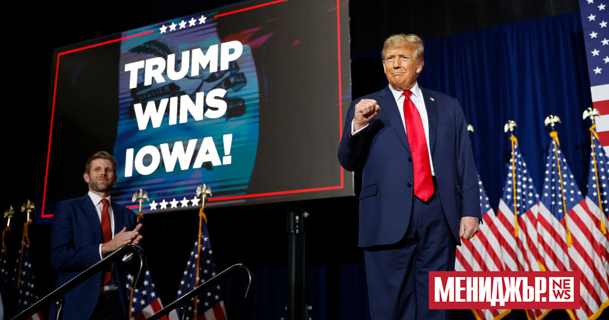 Бившият държавен глава на САЩ Доналд Тръмп постигна категорична победа