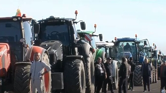 Възлови пътища бяха блокирани днес в първия ден на земеделските протести