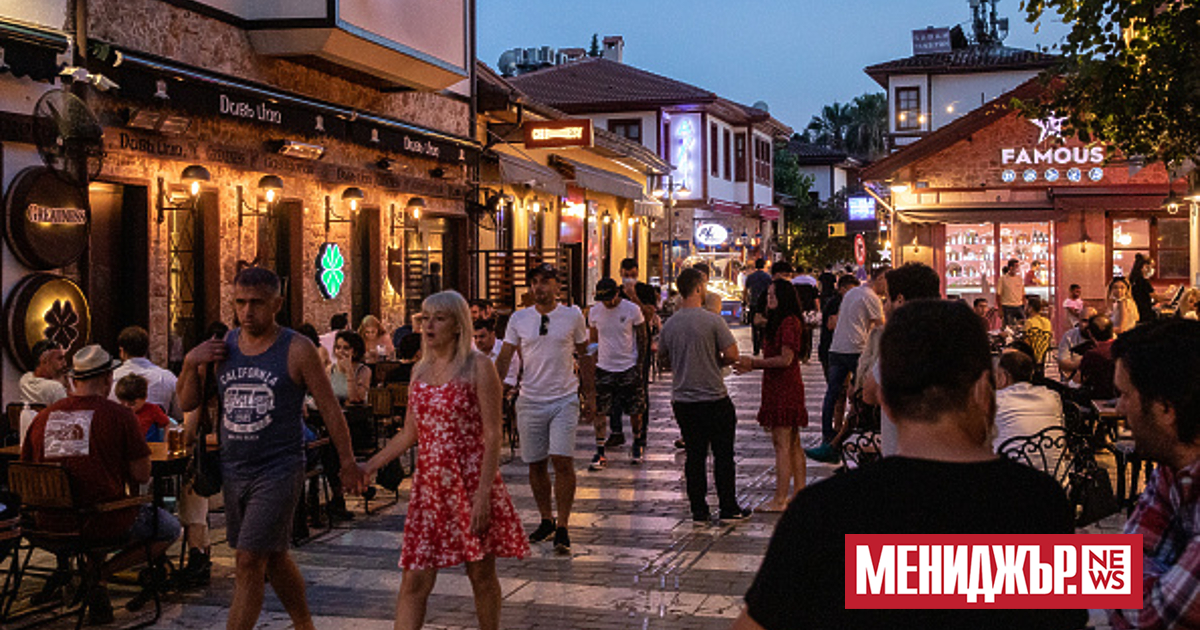 Броят на туристите, посетили Турция през 2023 г., достигна 56,7