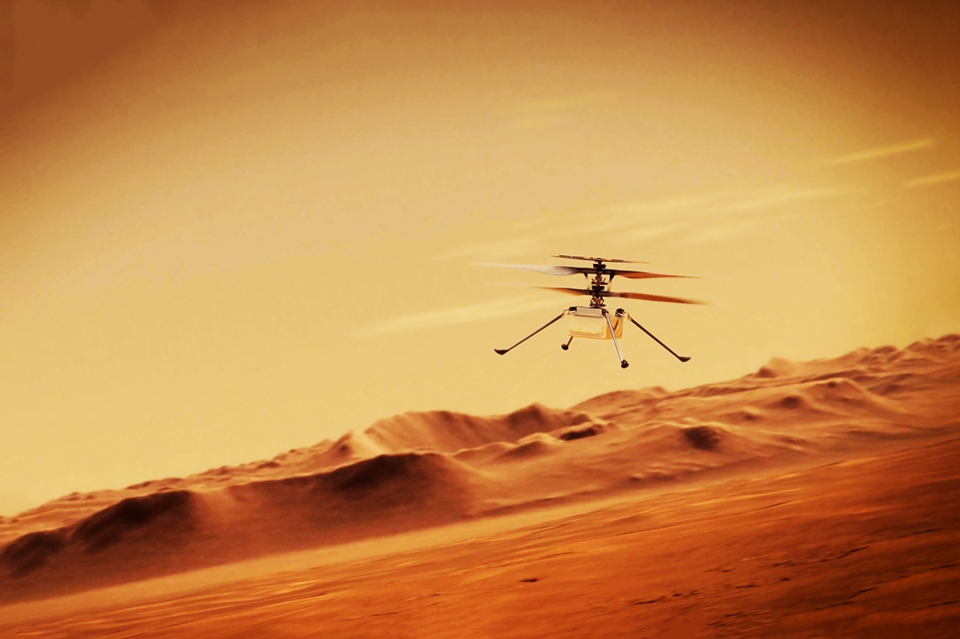 NASA обяви финал на мисията на марсианския си хеликоптер заради счупено витло