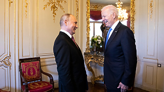 Държавният глава на САЩ Джо Байдън нарече руския президент Владимир Путин  луд