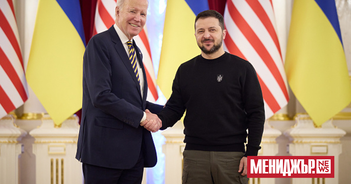 Президентът на САЩ Джо Байдън увери украинския си колега, че