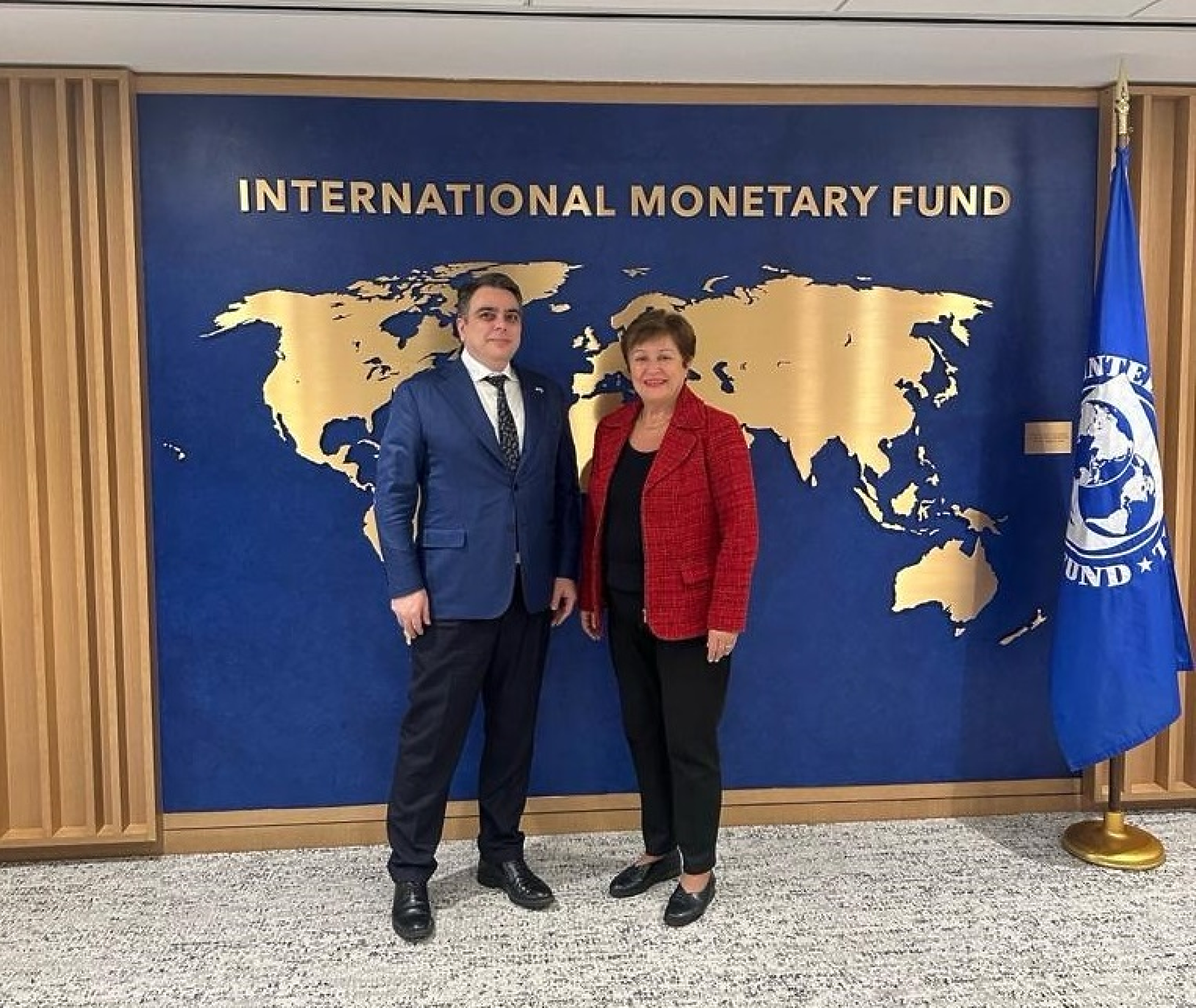 Асен Василев и Кристалина Георгиева обсъдиха готовността на България за еврозоната