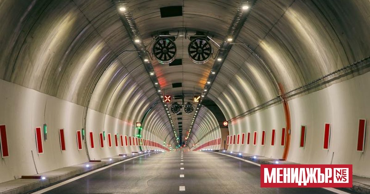 Днес ще бъде пуснато движението през тунел Железница“ на АМ Струма“.