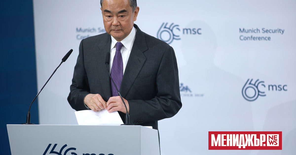 Китайският външен министър Ван И предупреди Запада, че ще направи