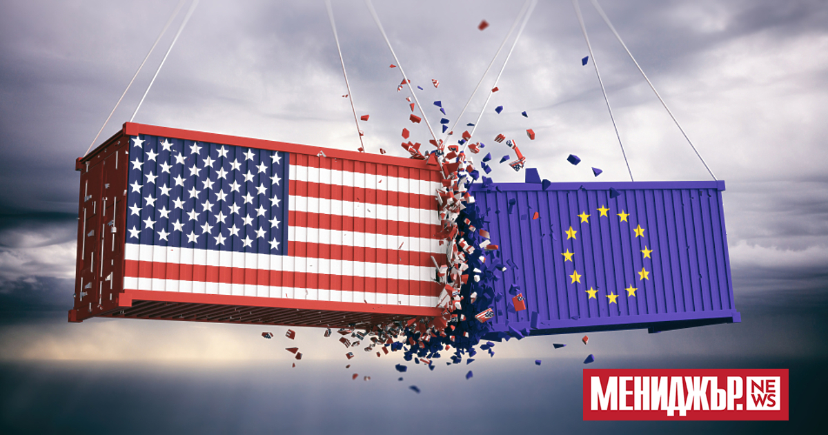 Европейският съюз (ЕС) е изнесъл за САЩ стоки на стойност