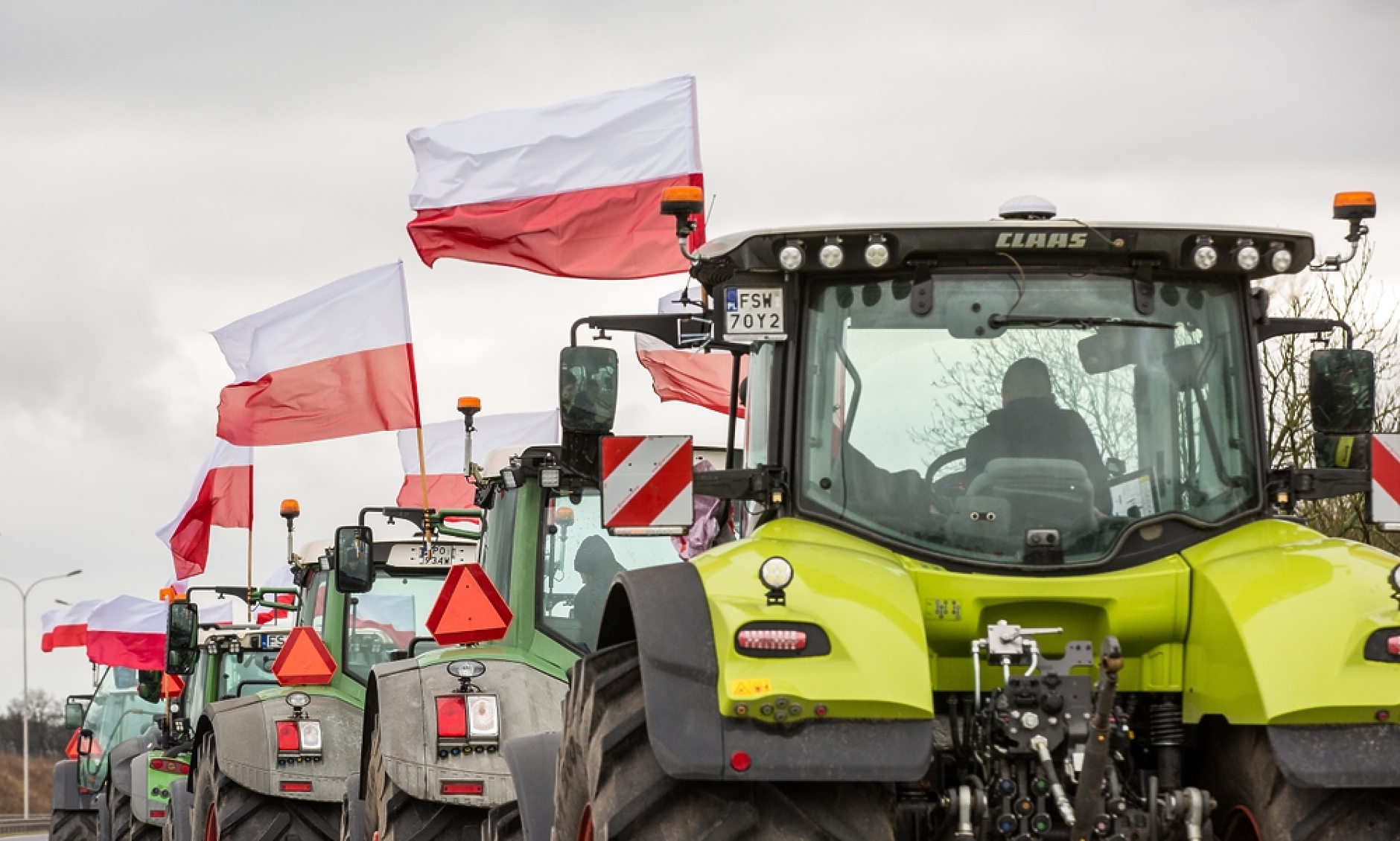 Сблъсъци в центъра на Варшава при масов протест на полски фермери