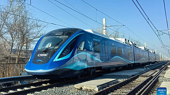 Първият независимо разработен китайски градски влак задвижван с водород завърши