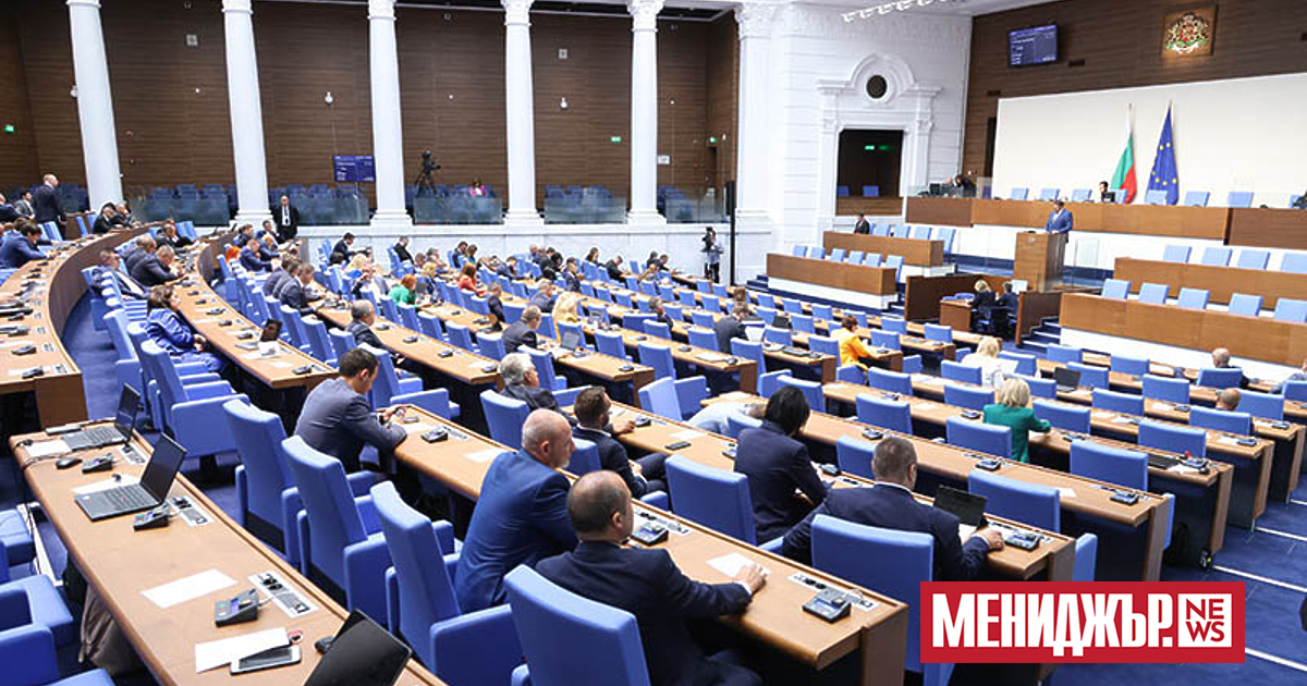 В декларацията на парламентарна партия Възраждане депутатът Искра Михайлова настоя