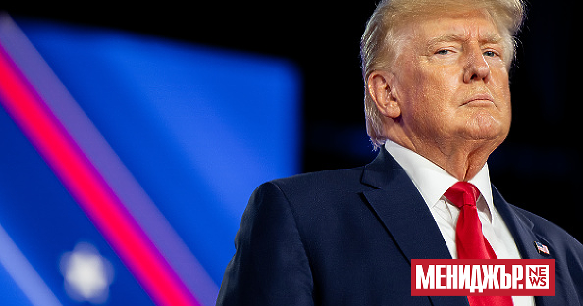 Бившият президент на САЩ Доналд Тръмп, кандидат на републиканците за