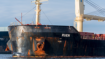 Екипажът на отвлечения на 14 декември 2023 г кораб Руен