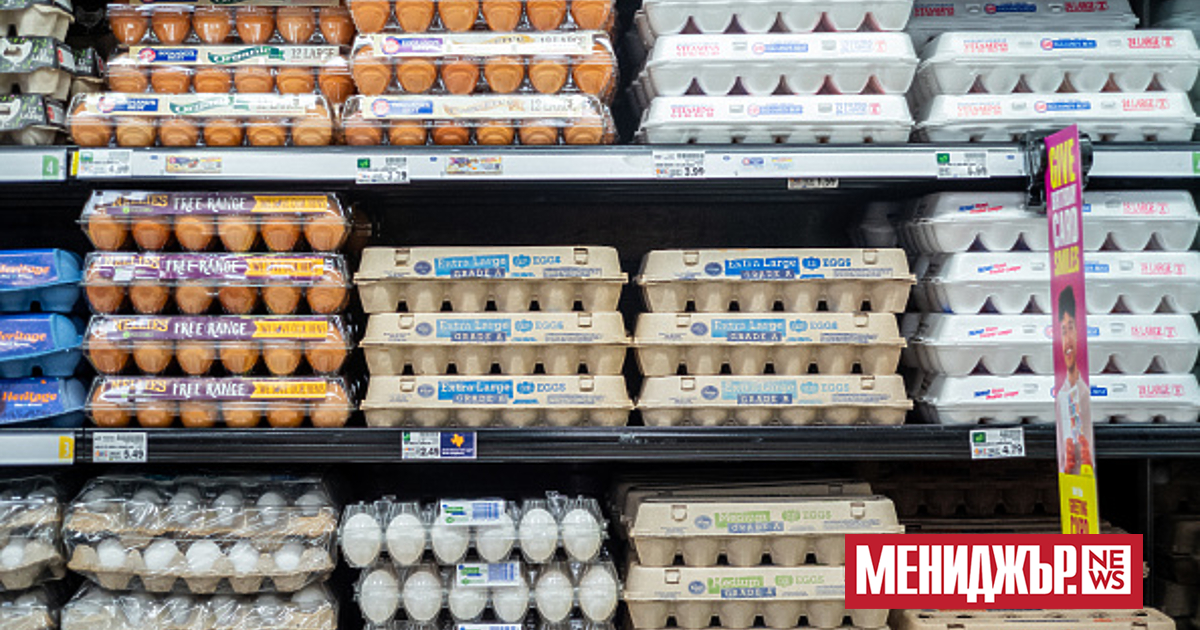 Цените на яйцата се повишиха в САЩ, след като най-големият