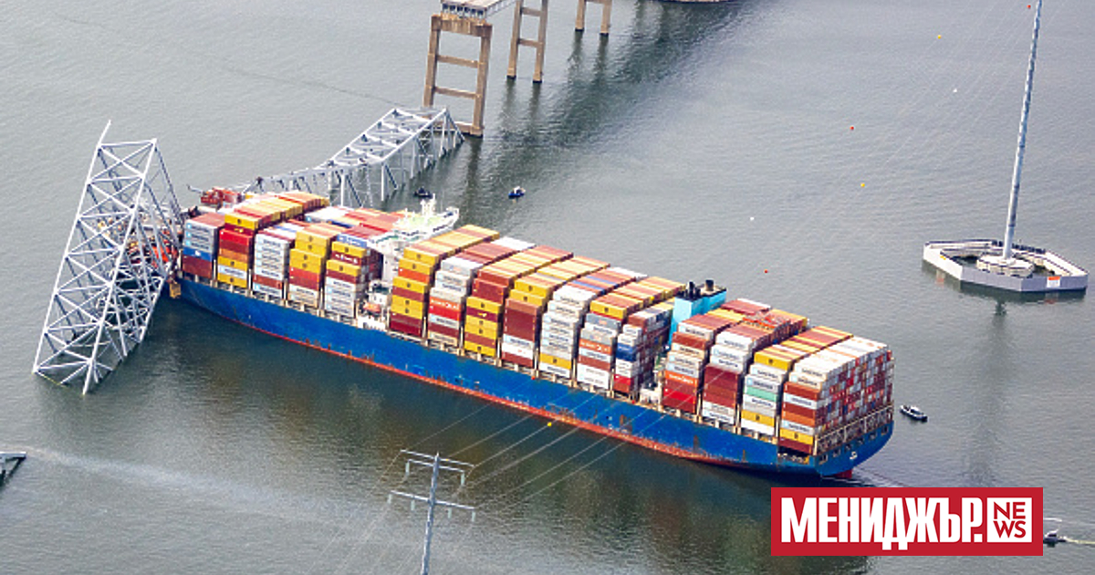 Срутването на моста Франсис Скот Кий в Балтимор вероятно ще