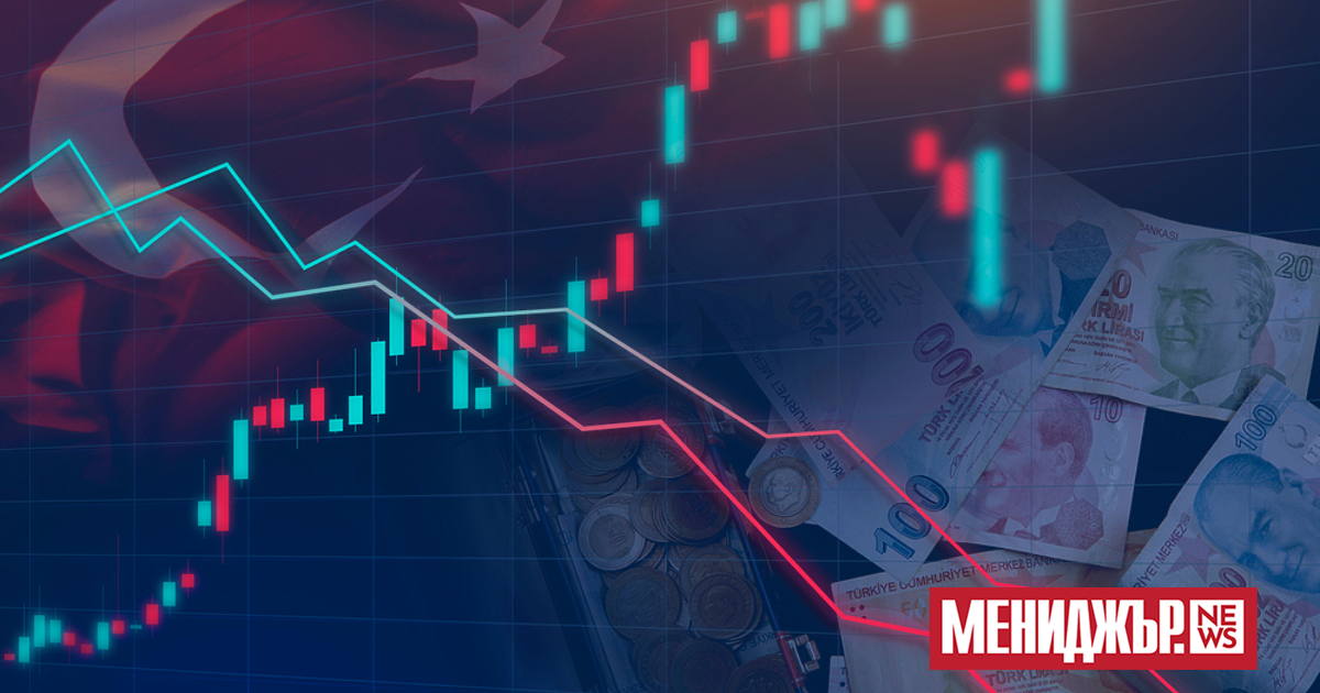 Годишната инфлация в Турция продължава да върви нагоре и се