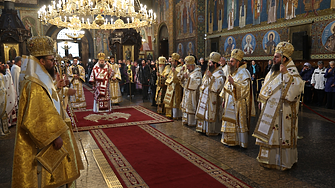 Със заупокойна литургия, панихида и трисагий бяха отбелязани 40 дни от кончината на патриарх Неофит