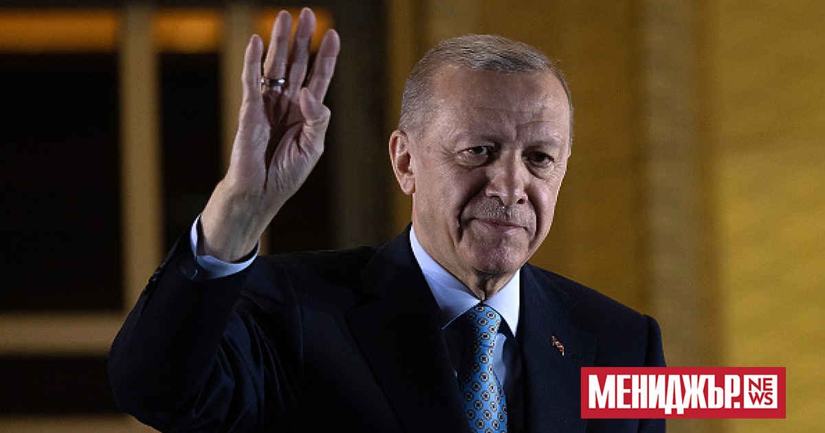 Турският президент Реджеп Тайип Ердоган пристигна на официално посещение в