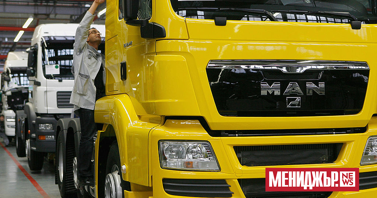 Германският производител на камиони Man започва от днес да провежда тестове