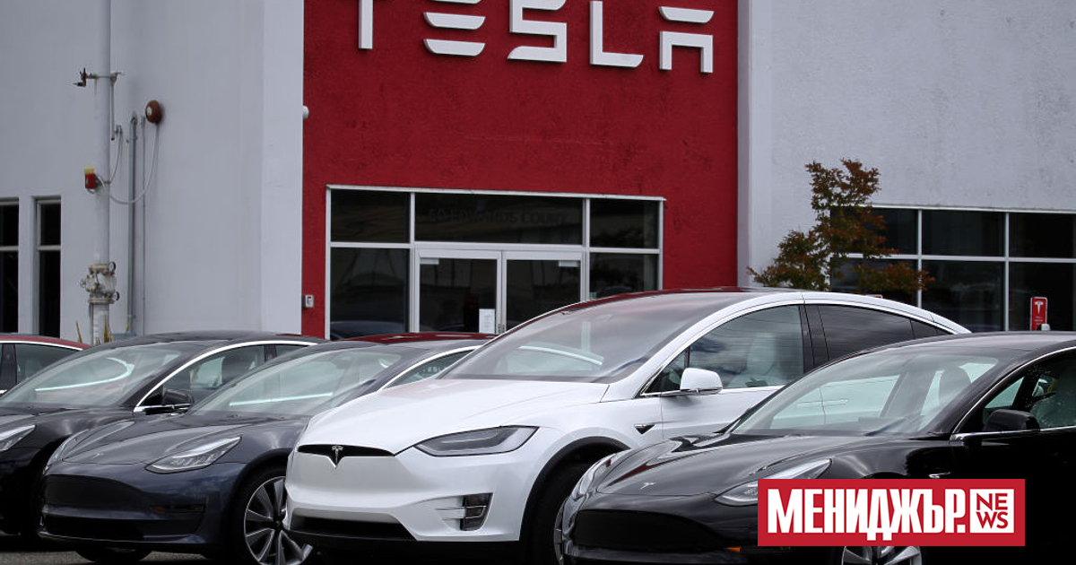 Производителят на електромобили Tesla ще съкрати над 10 на сто от