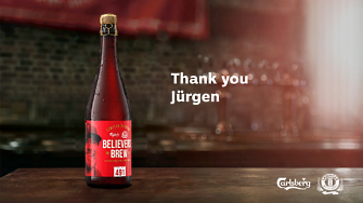 Carlsberg посвещава лимитирана серия специална бира на легендарния мениджър на