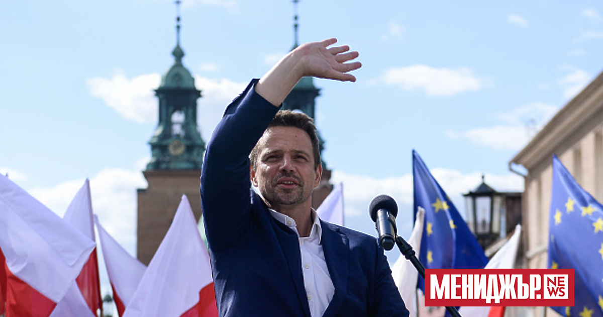 Кметът на Варшава Рафал Тшасковски е най-силният кандидат на предстоящите