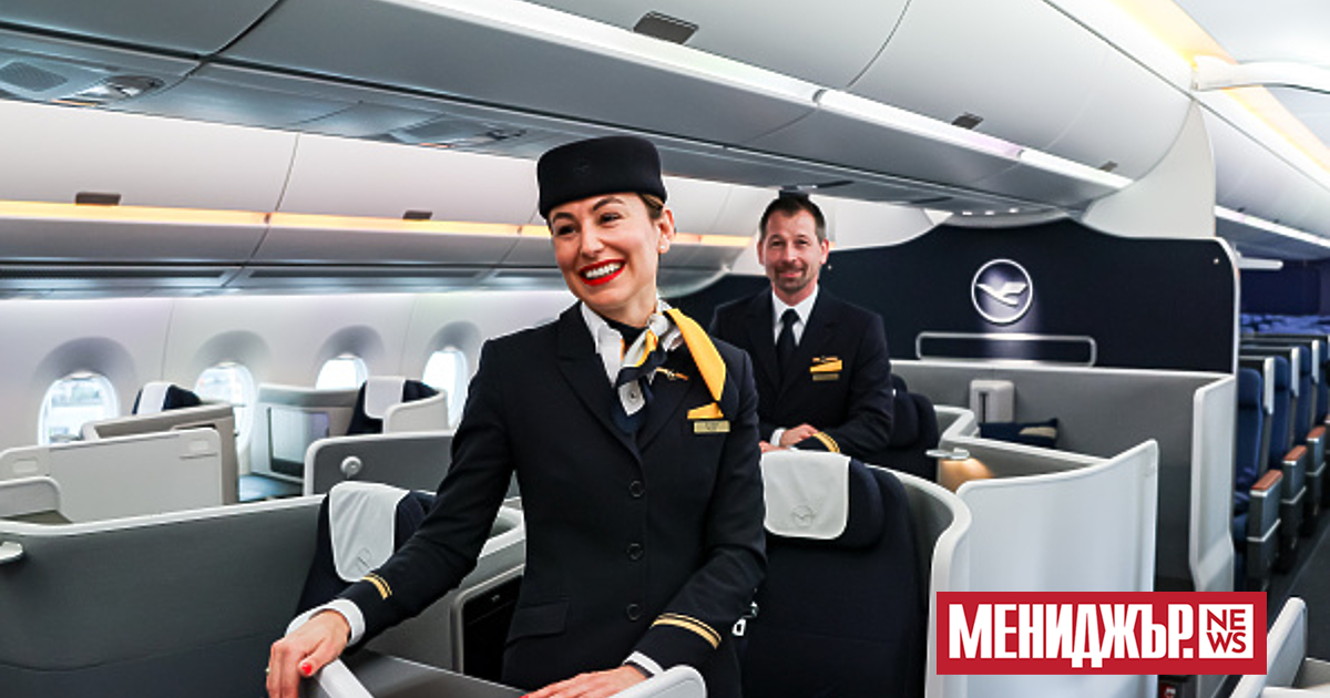 Германската авиокомпания Lufthansa ще върне безплатните напитки за пътниците в