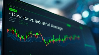 Стойността на американския борсов индекс Dow Jones Industrial Average в