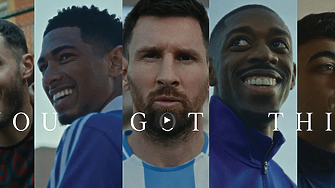 Adidas посреща футболното лято с нова реклама