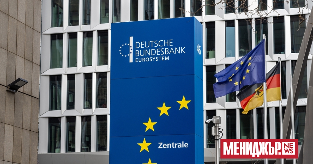 Германската централна банка очаква икономика на страната бавно да набере