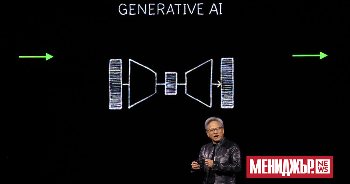 Пазарната стойност на Nvidia прескочи прага от 3 трлн. долара,