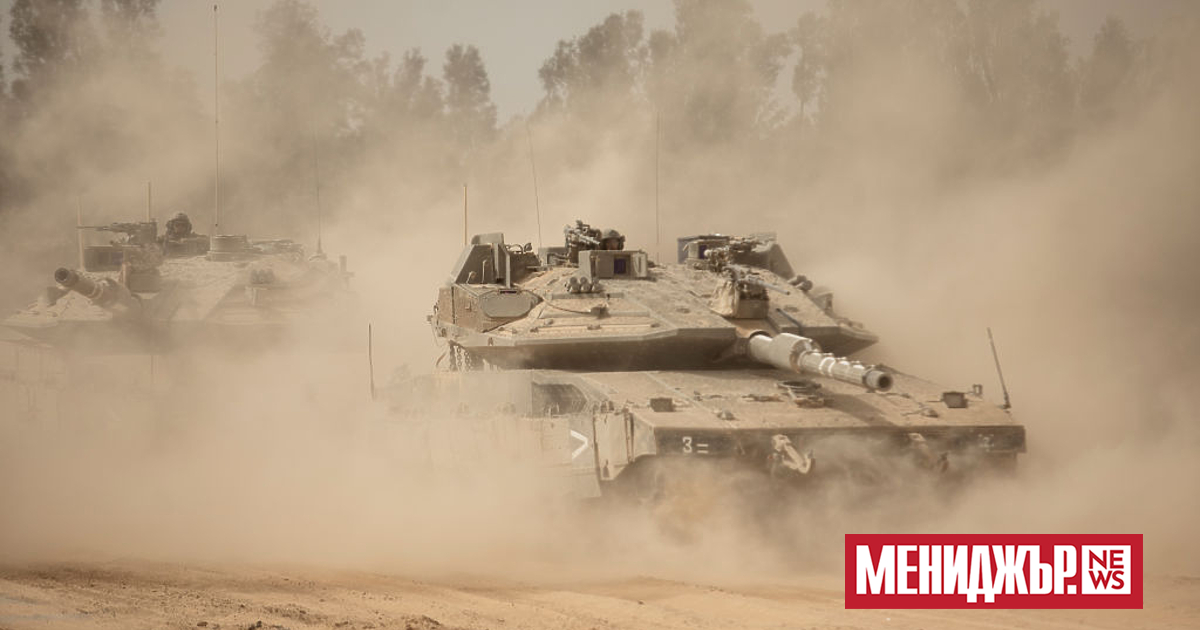 Израел изпрати танкове за в Рафа в сряда и обяви,