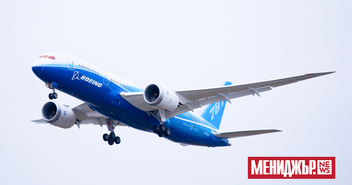 Корпорацията Boeing започна разследване на проблем, открит при самолети 787