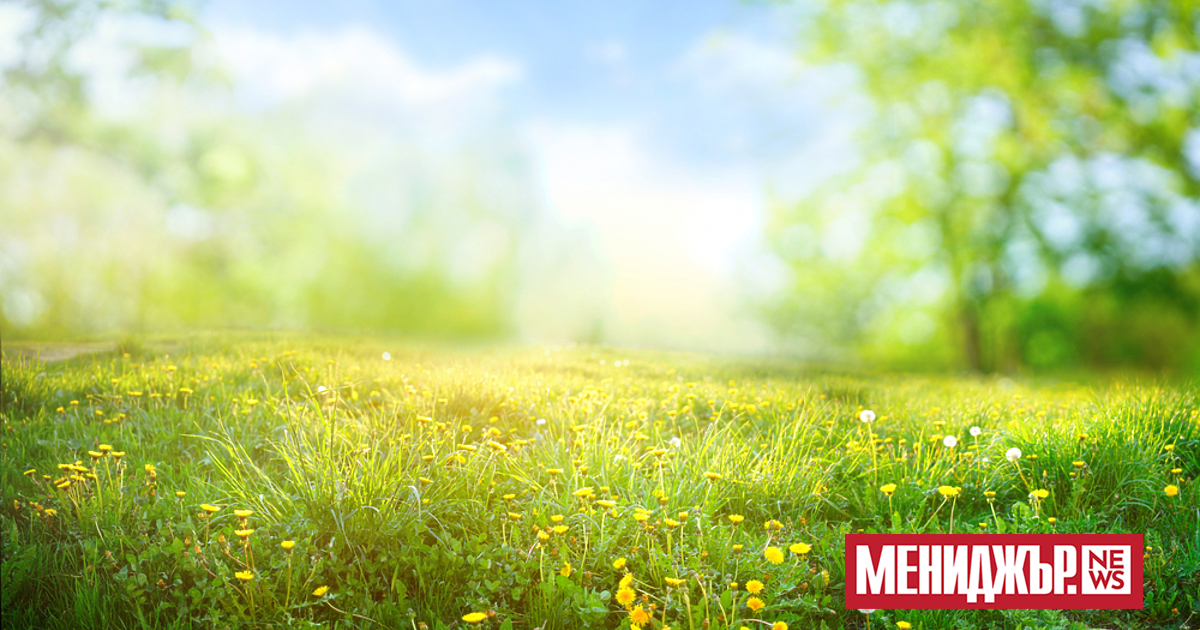 В последния работен ден от седмицата времето ще бъде слънчево.