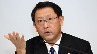 Акиро Тойода беше преизбран за шеф на Toyota с рекордно ниска подкрепа от акционерите