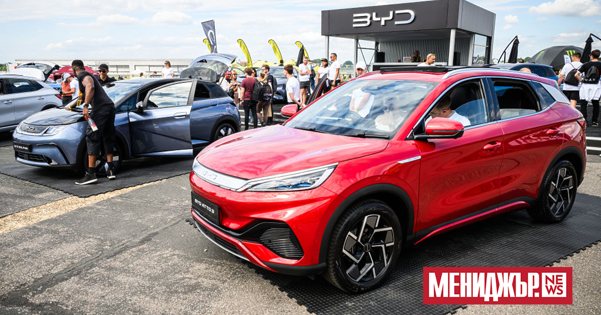 Китайският гигант BYD отчете 21% ръст в продажбите на електрически