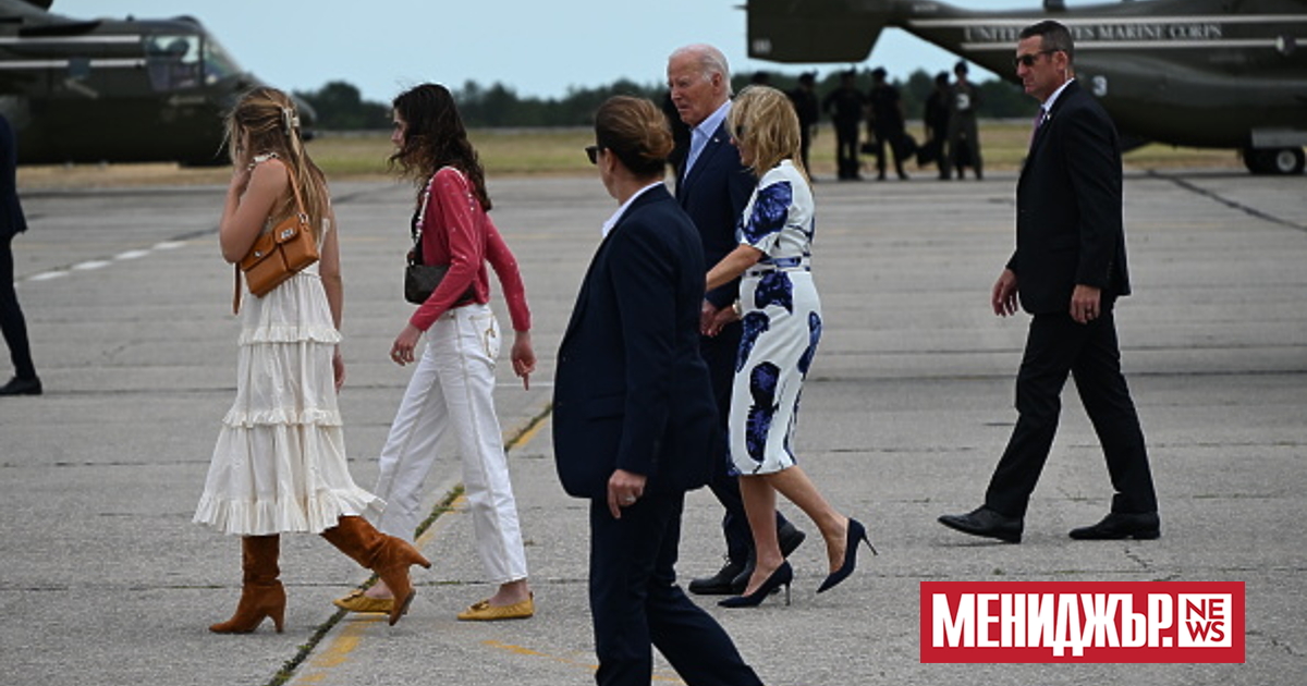 Семейството на Джо Байдън  насърчи президента да остане в надпреварата