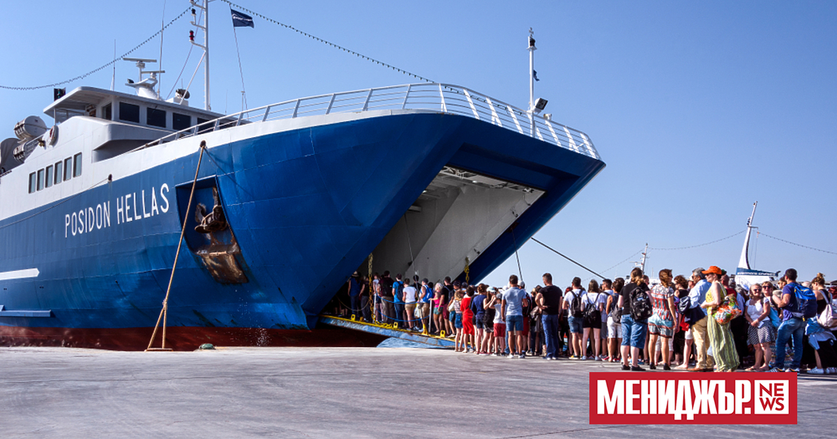 Нова фериботна линия свързва Солун с островите в Егейско море,