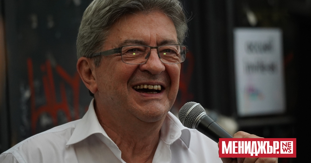 Лидерът на Непокорна Франция Жан-Люк Меланшон, който е в коалицията,