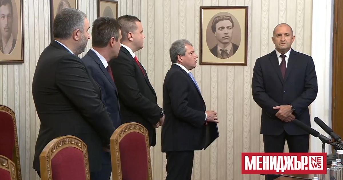 Президентът Румен Радев на ИТН третия проучвателен мандат за съставяне