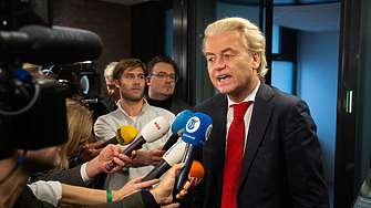 Лидерът на нидерландската крайнодясна Партия на свободата Герт Вилдерс в своя